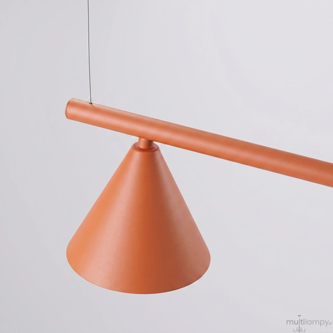 Nox 4L lampa wisząca 4xE14 ochra czerwona SL.2556