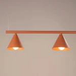 Nox 4L lampa wisząca 4xE14 ochra czerwona SL.2556