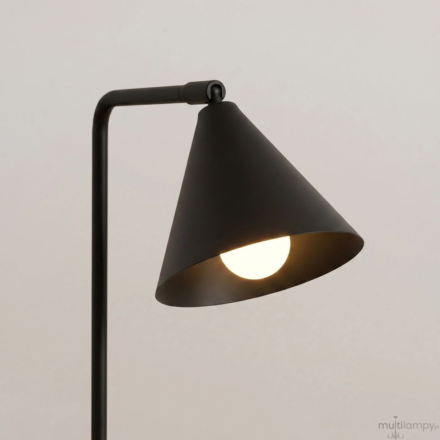 Nox lampa biurkowa E14 czarna SL.2567