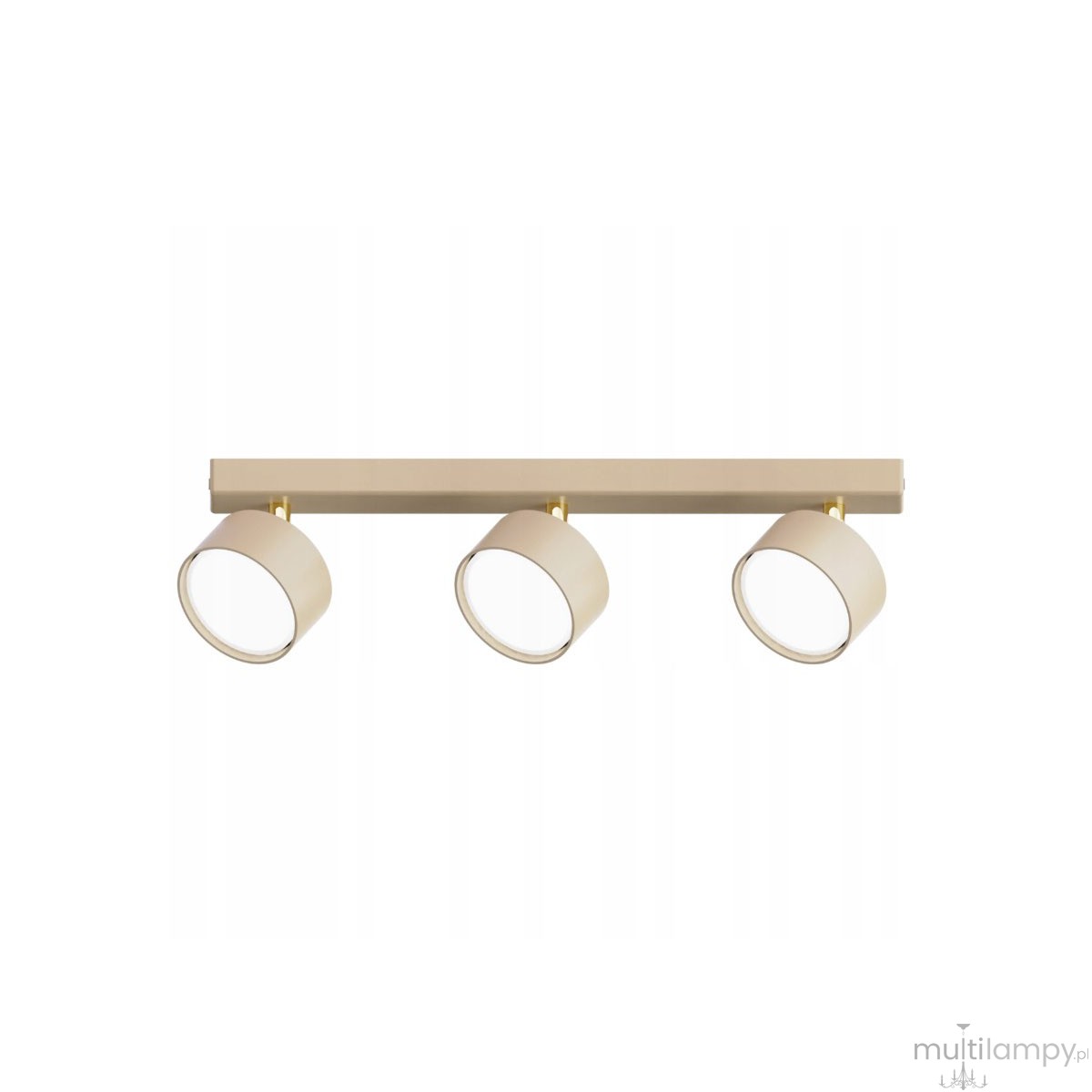 Capris lampa sufitowa spot 3xGX53 beżowa
