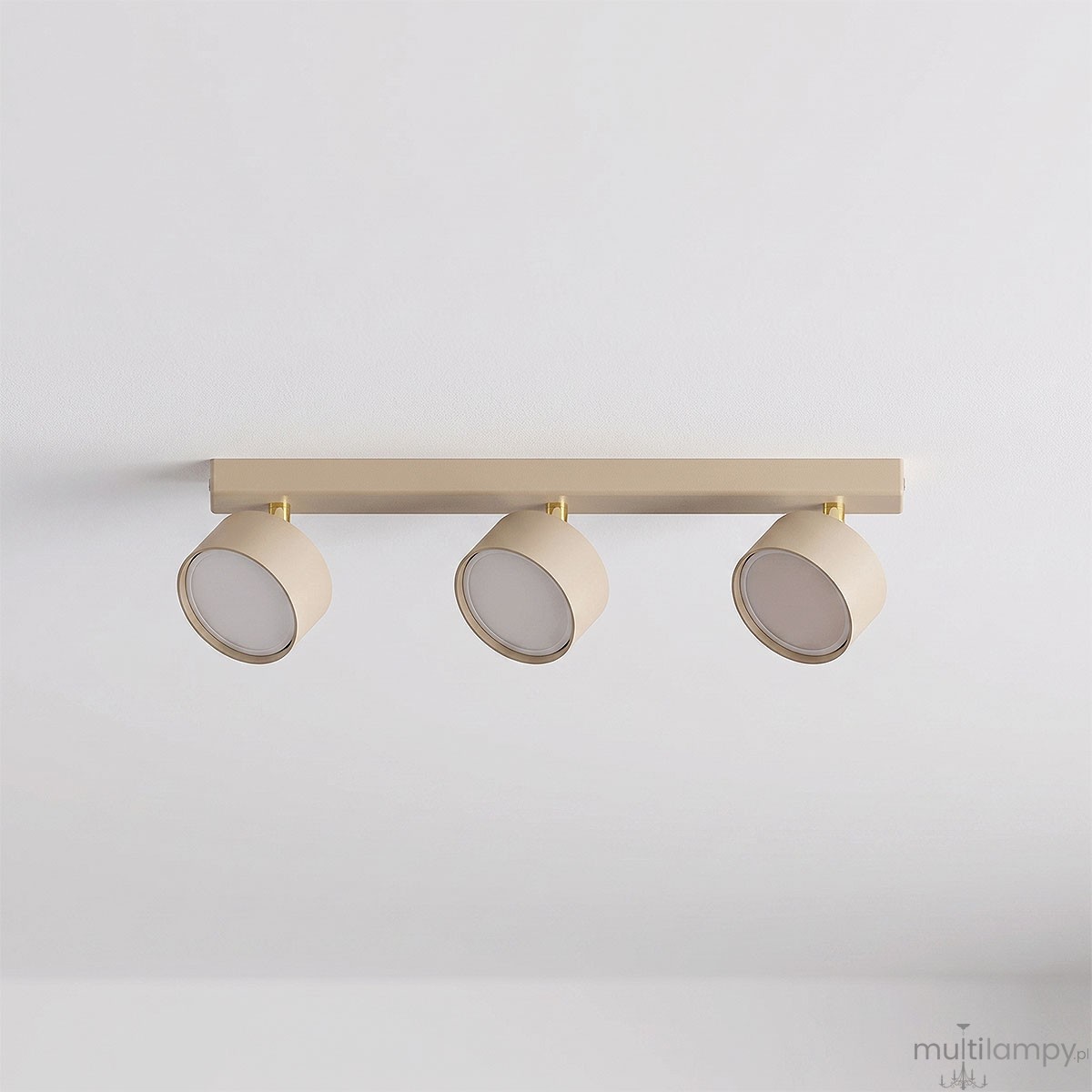 Capris lampa sufitowa spot 3xGX53 beżowa