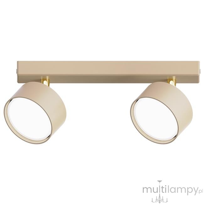 Capris lampa sufitowa spot 2xGX53 beżow