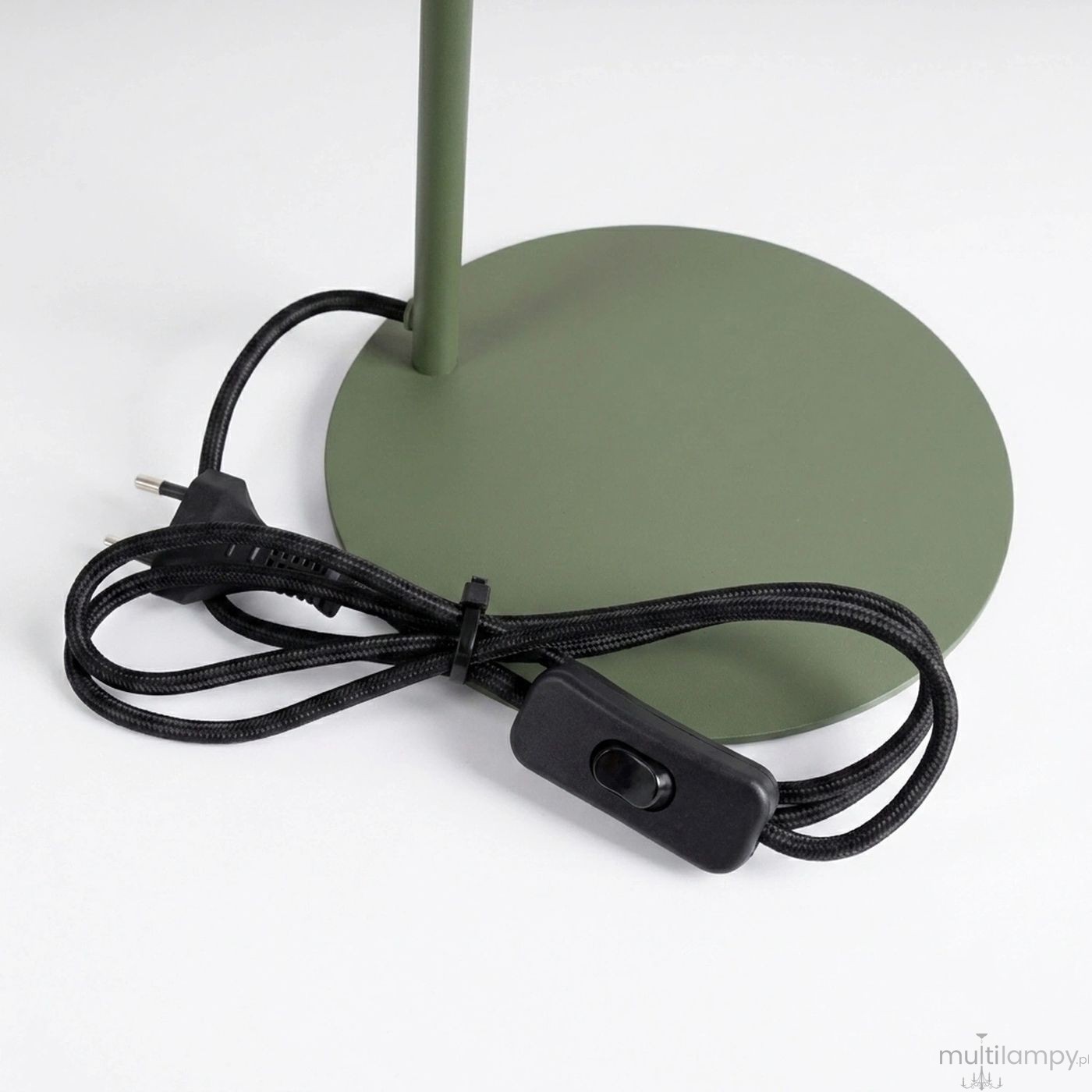 Nox lampa biurkowa E14 zielona oliwka SL.2570