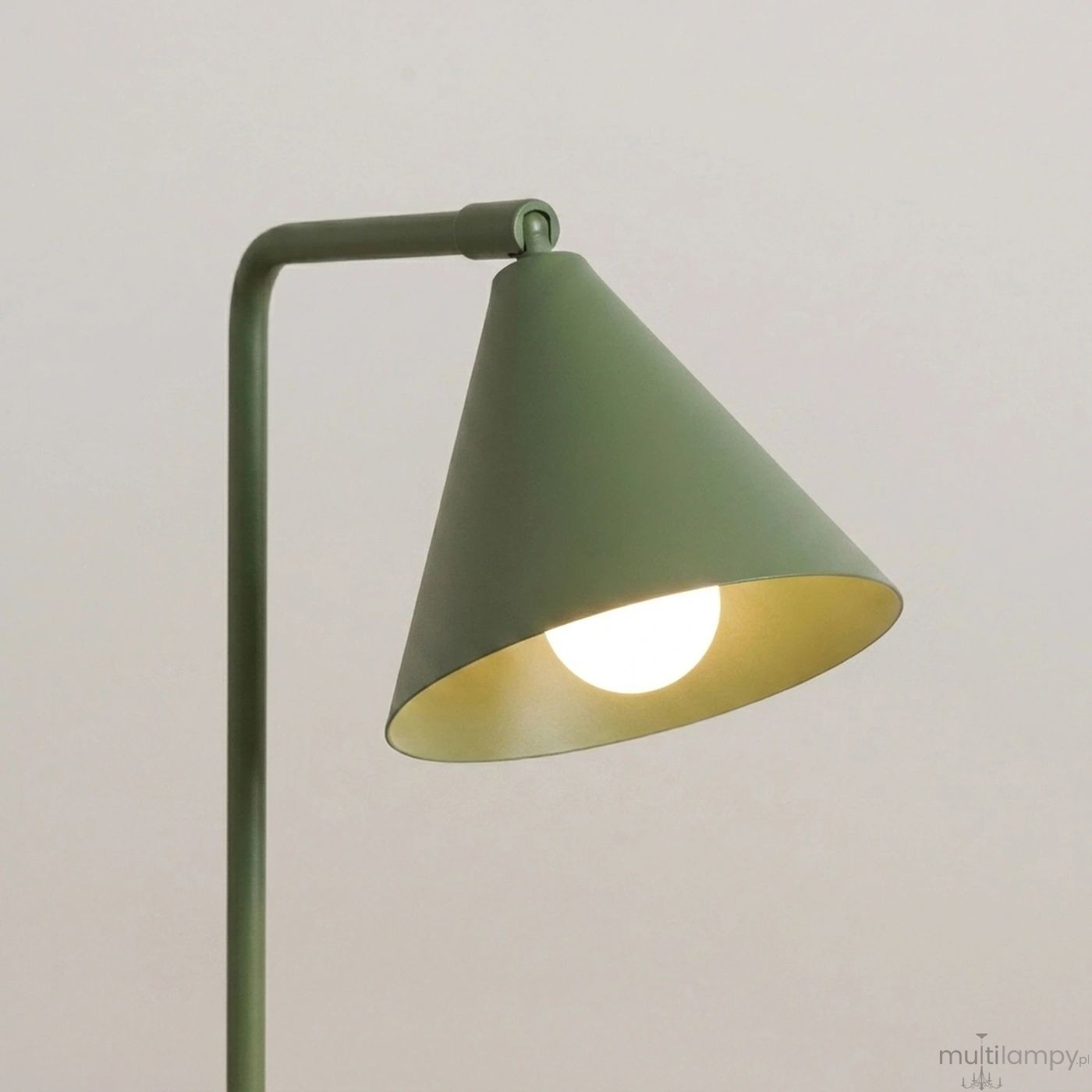 Nox lampa biurkowa E14 zielona oliwka SL.2570