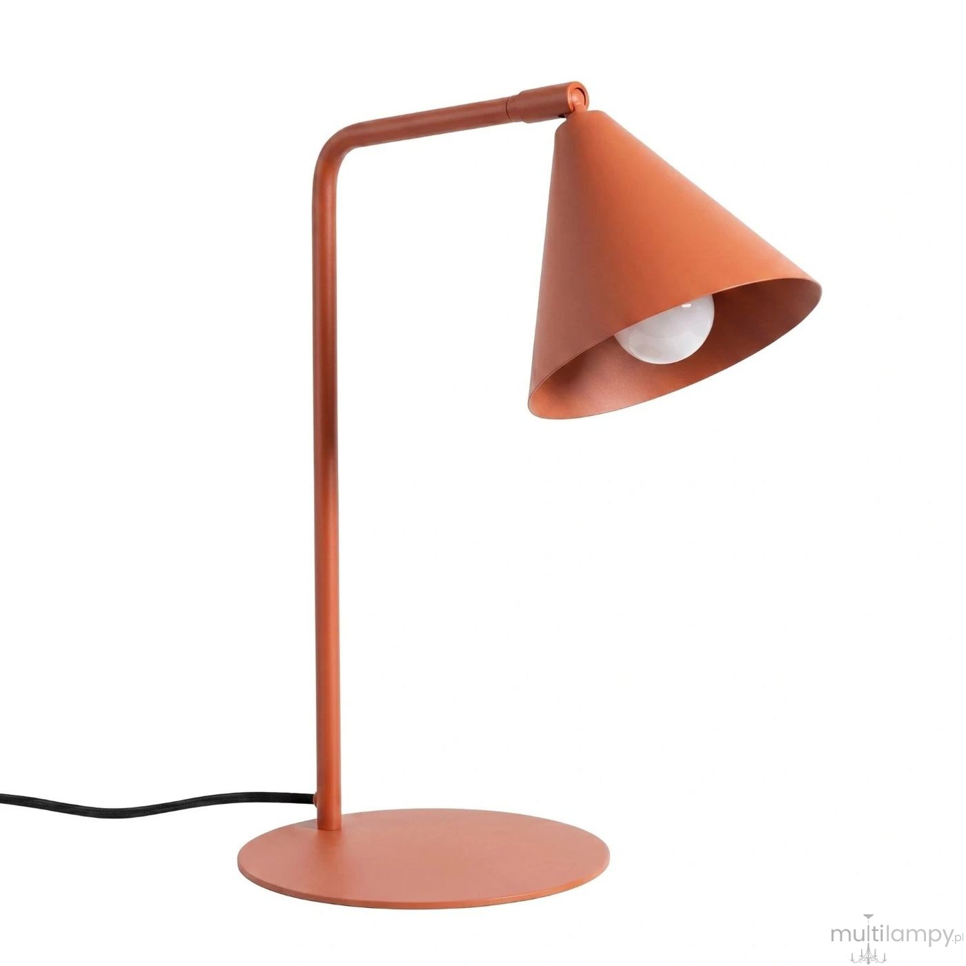 Nox lampa biurkowa E14 ochra czerwona SL.2571