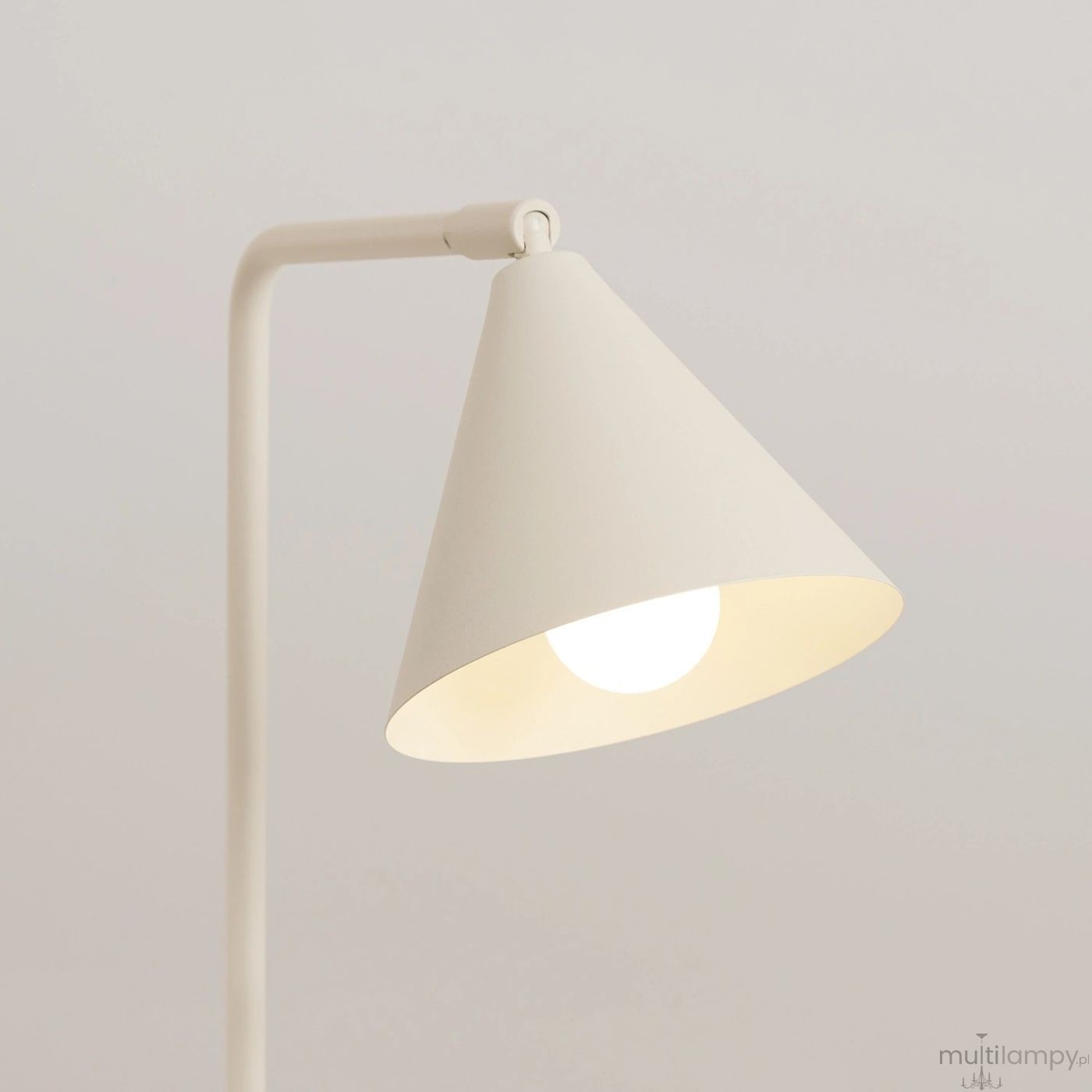 Nox lampa biurkowa E14 beżowa SL.2569