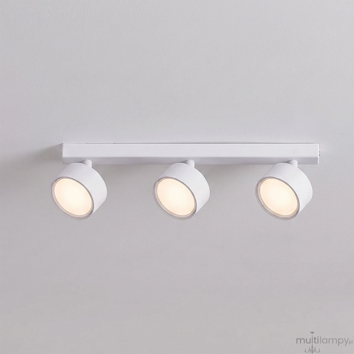 Capris lampa sufitowa spot 3xGX53 biała