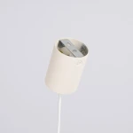 Ovo lampa wisząca GX53 beżowa czarna SL.2692