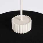 Ovo lampa wisząca GX53 beżowa czarna SL.2692