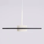 Ovo lampa wisząca GX53 beżowa czarna SL.2692