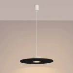Ovo lampa wisząca GX53 beżowa czarna SL.2692