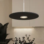 Ovo lampa wisząca GX53 beżowa czarna SL.2692