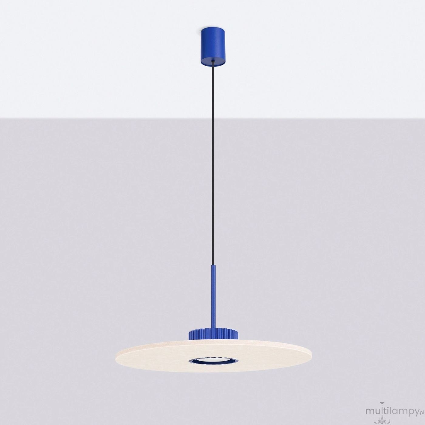 Ovo lampa wisząca GX53 ultramaryna beżowa SL.2693