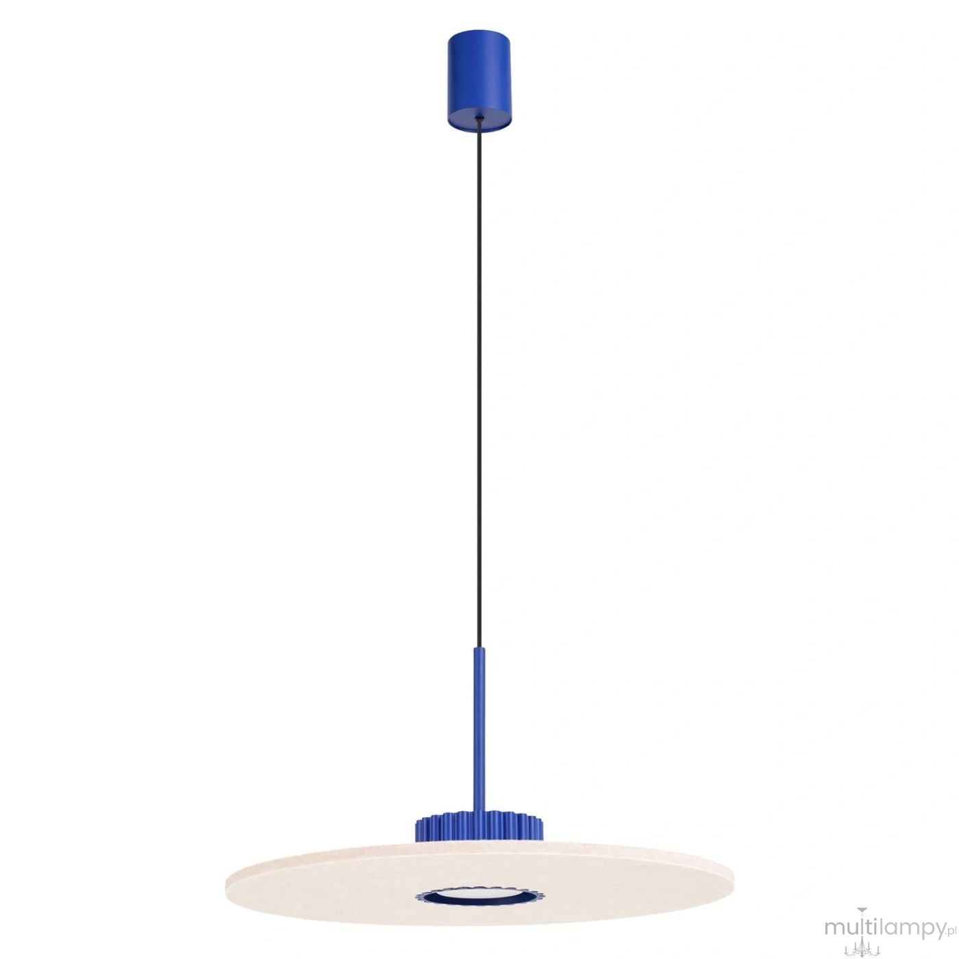 Ovo lampa wisząca GX53 ultramaryna beżowa SL.2693