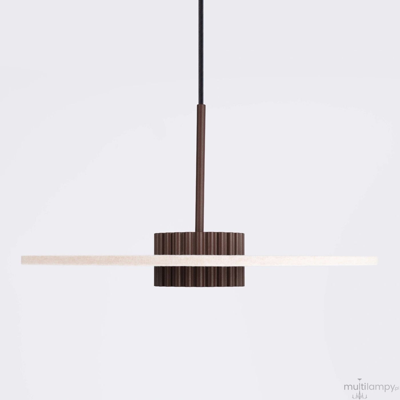 Ovo lampa wisząca GX53 brązowa beżowa SL.2694