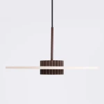 Ovo lampa wisząca GX53 brązowa beżowa SL.2694