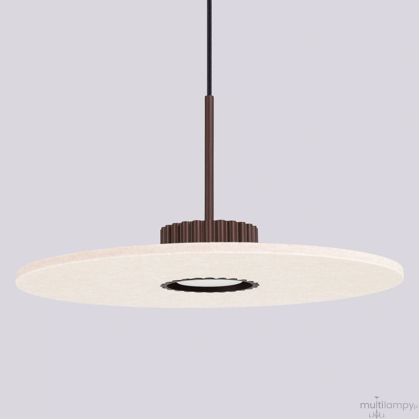 Ovo lampa wisząca GX53 brązowa beżowa SL.2694