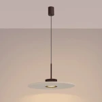 Ovo lampa wisząca GX53 brązowa beżowa SL.2694