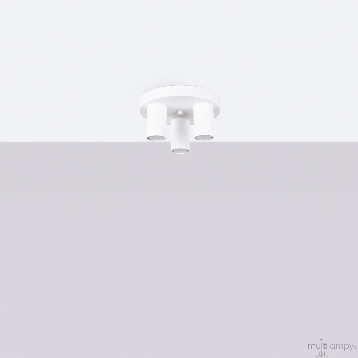 Lagos lampa sufitowa 3xGU10 biała SL.1464
