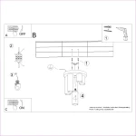 Lagos lampa sufitowa 5xGU10 biała SL.1465