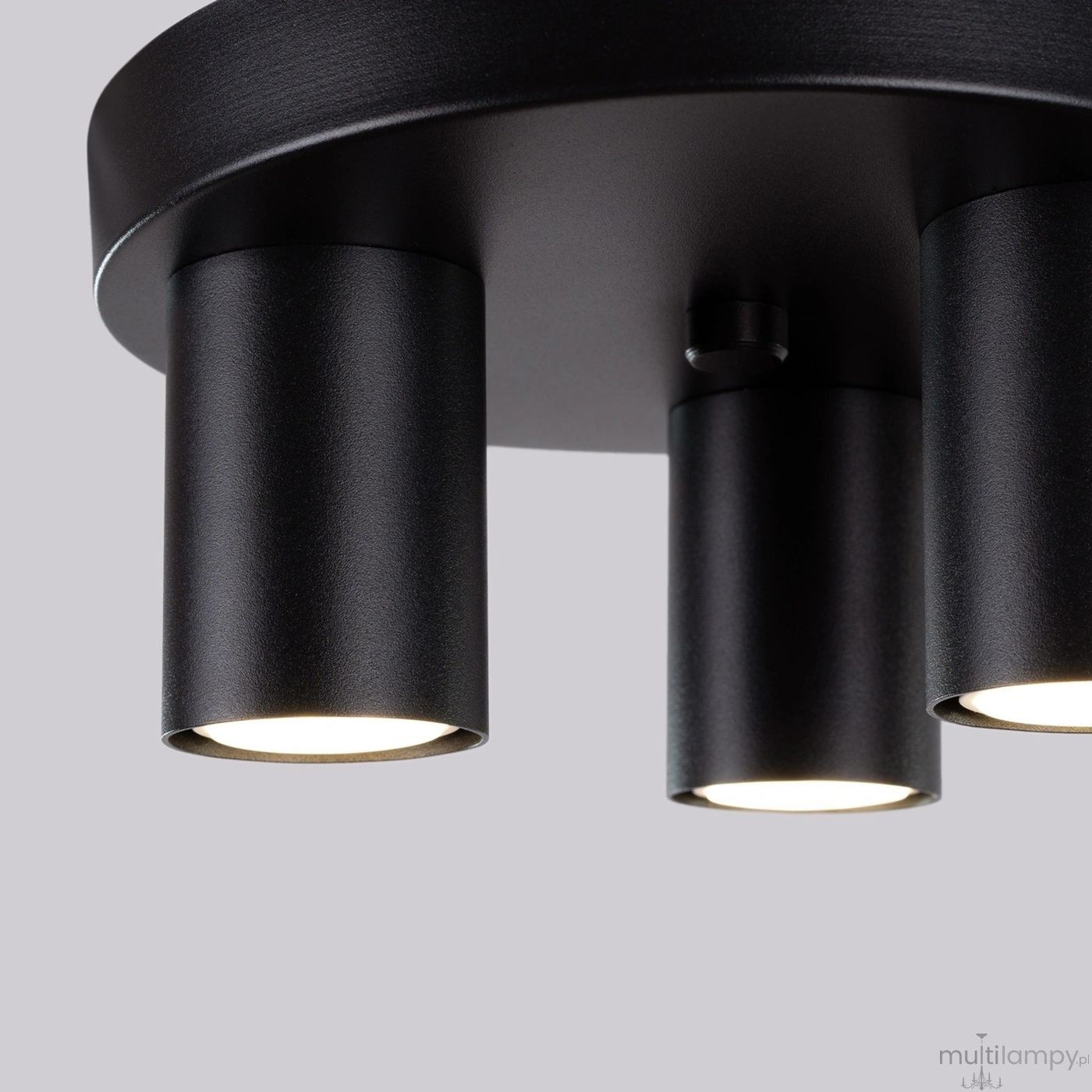 Lagos lampa sufitowa 3xGU10 czarna SL.1466