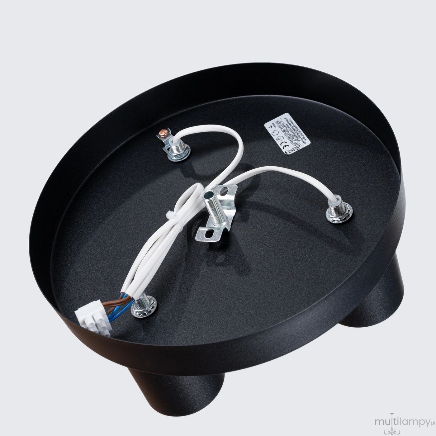 Lagos lampa sufitowa 3xGU10 czarna SL.1466