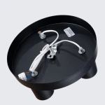 Lagos lampa sufitowa 3xGU10 czarna SL.1466