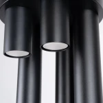 Lagos lampa sufitowa 5xGU10 czarna SL.1467
