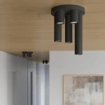 Lagos lampa sufitowa 5xGU10 czarna SL.1467
