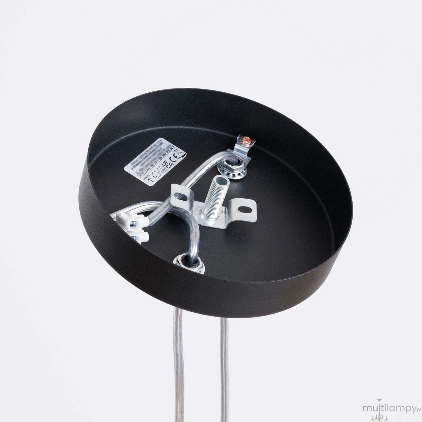 Lagos lampa wisząca 2xGU10 czarna SL.1869