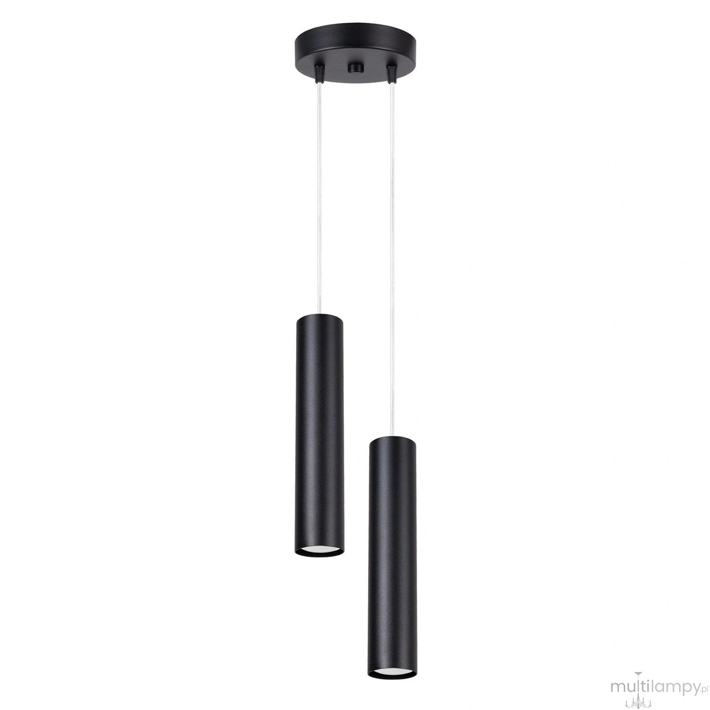 Lagos lampa wisząca 2xGU10 czarna SL.1869