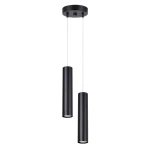 Lagos lampa wisząca 2xGU10 czarna SL.1869