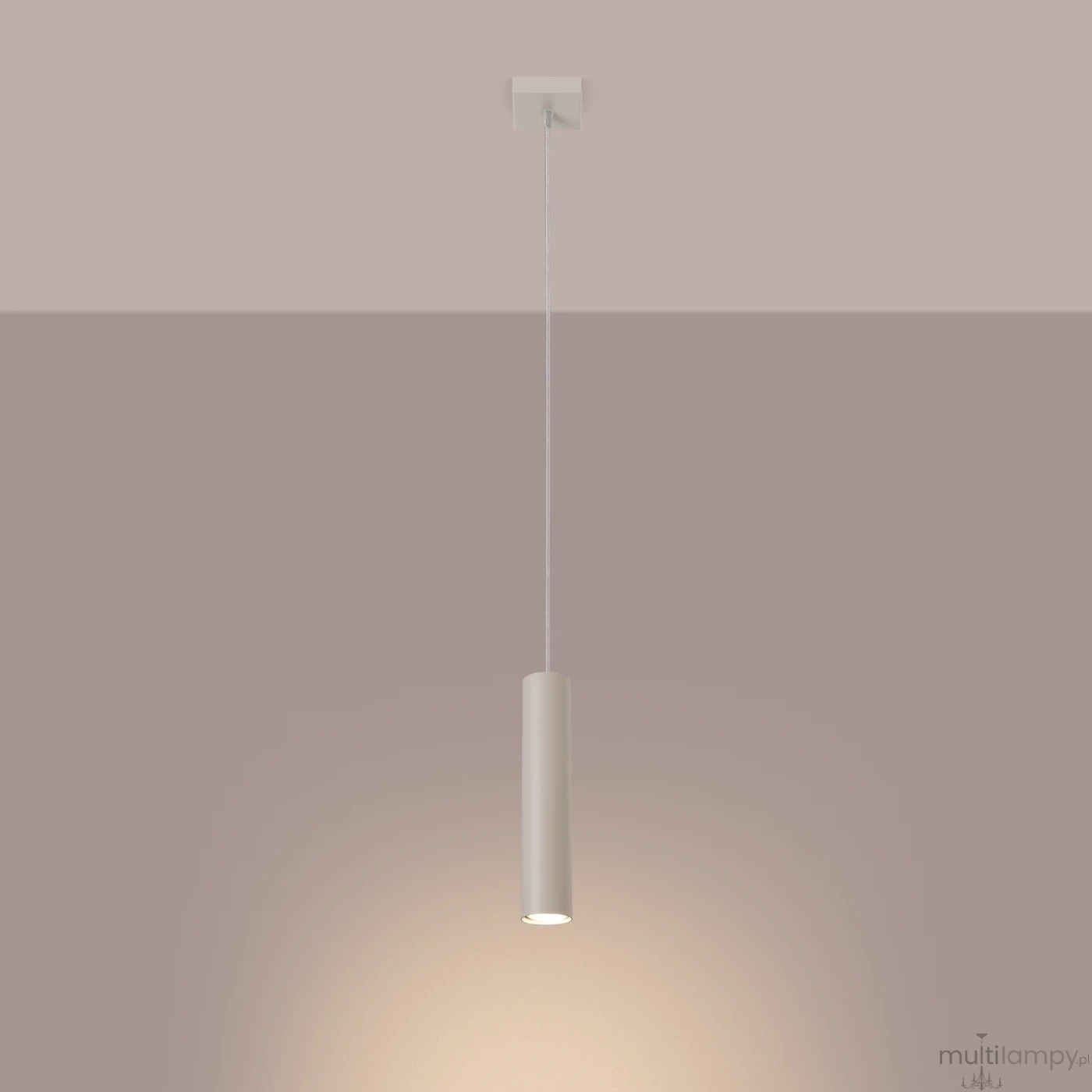 Lagos lampa wisząca GU10 beżowa SL.1479