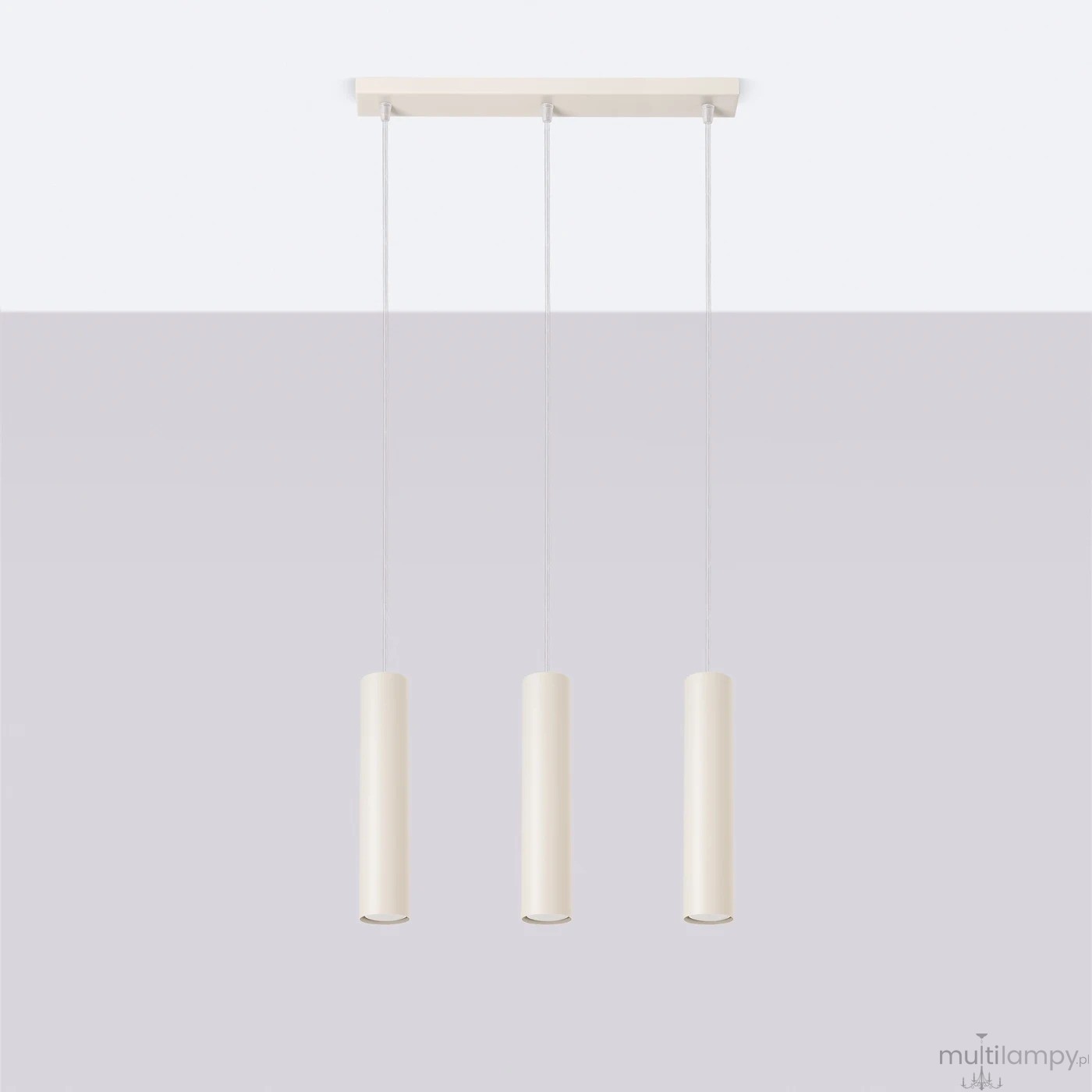 Lagos lampa wisząca 3xGU10 beżowa SL.1481