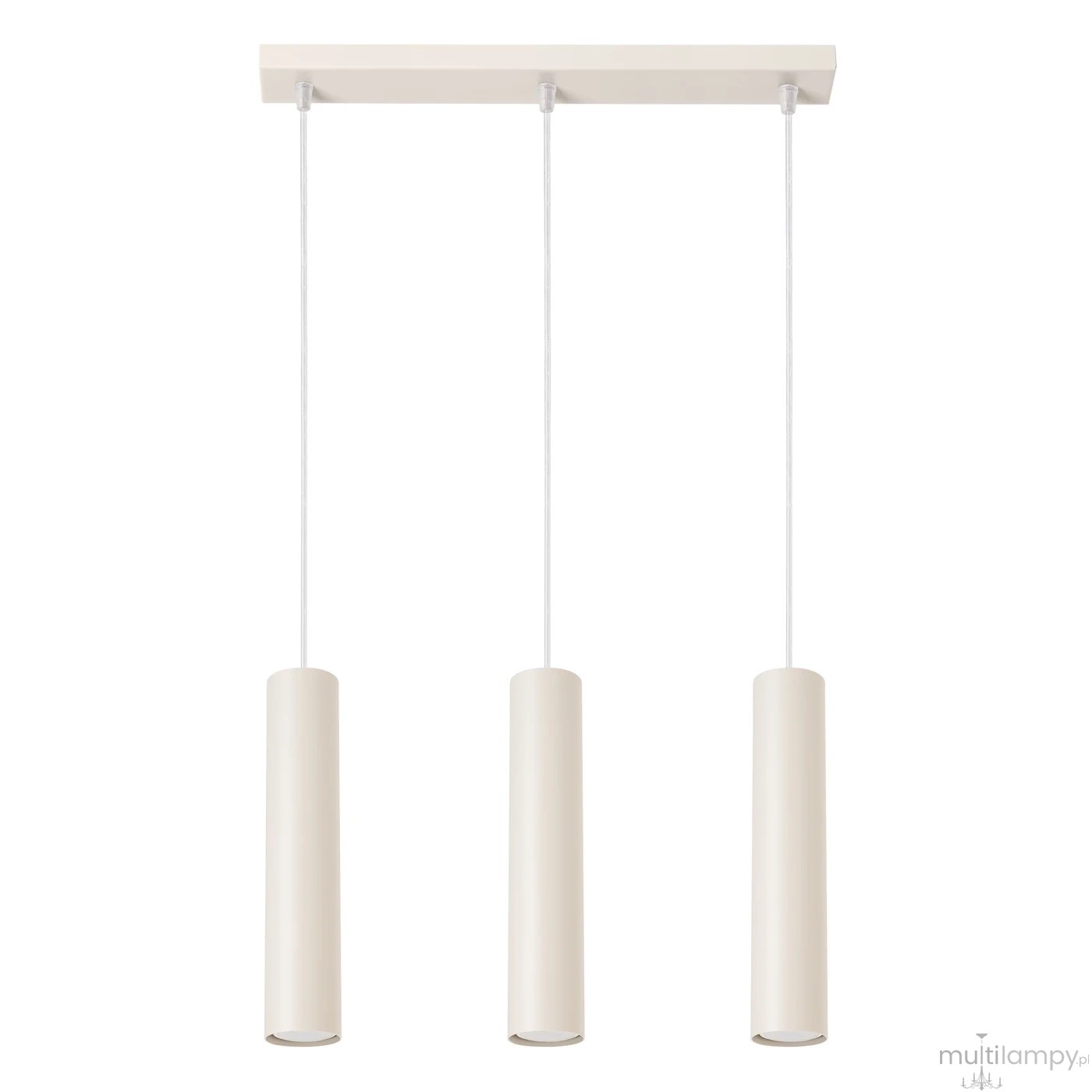 Lagos lampa wisząca 3xGU10 beżowa SL.1481