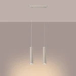 Lagos lampa wisząca 2xGU10 beżowa SL.1480