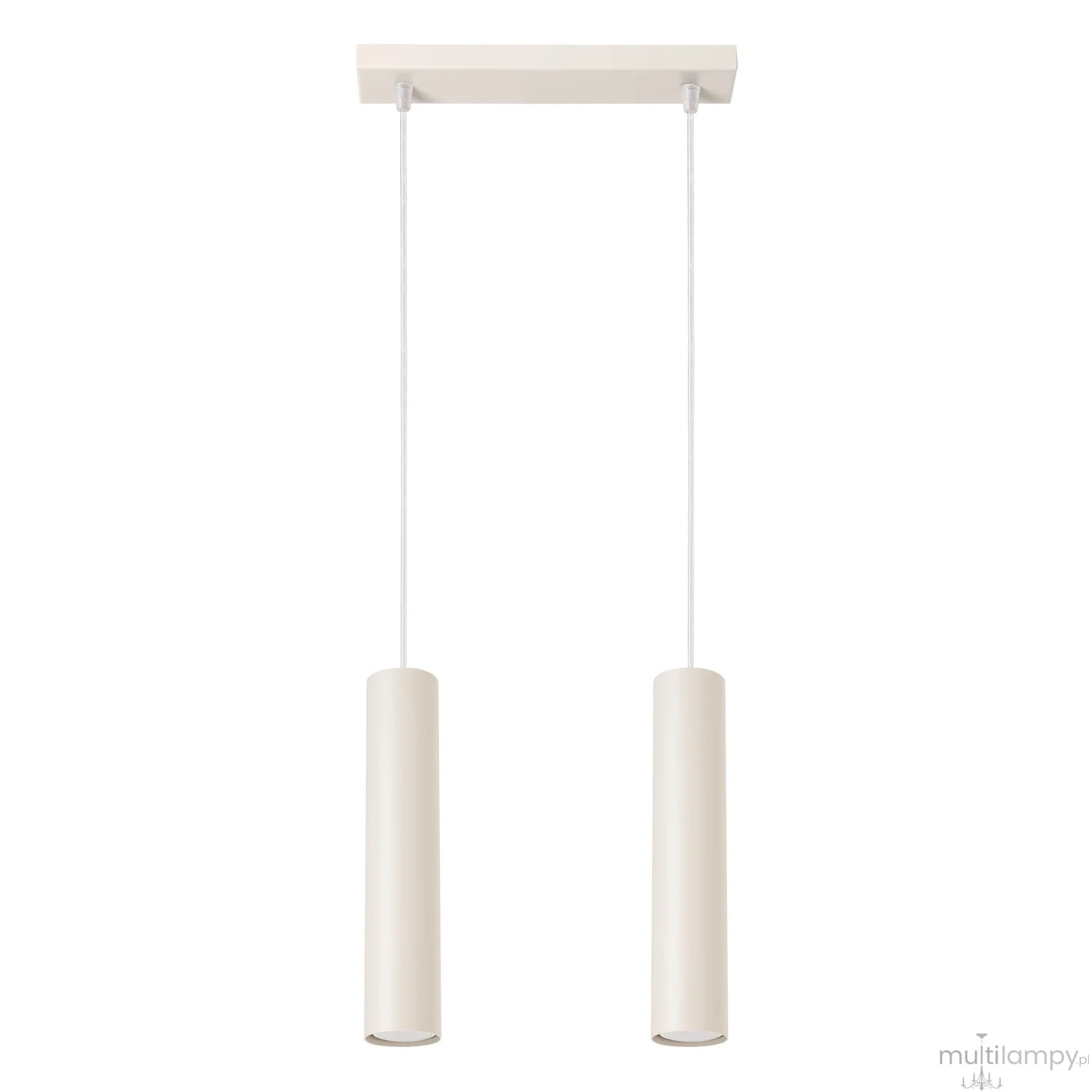 Lagos lampa wisząca 2xGU10 beżowa SL.1480