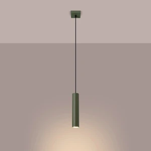Lagos lampa wisząca GU10 zielona oliwka SL.1484