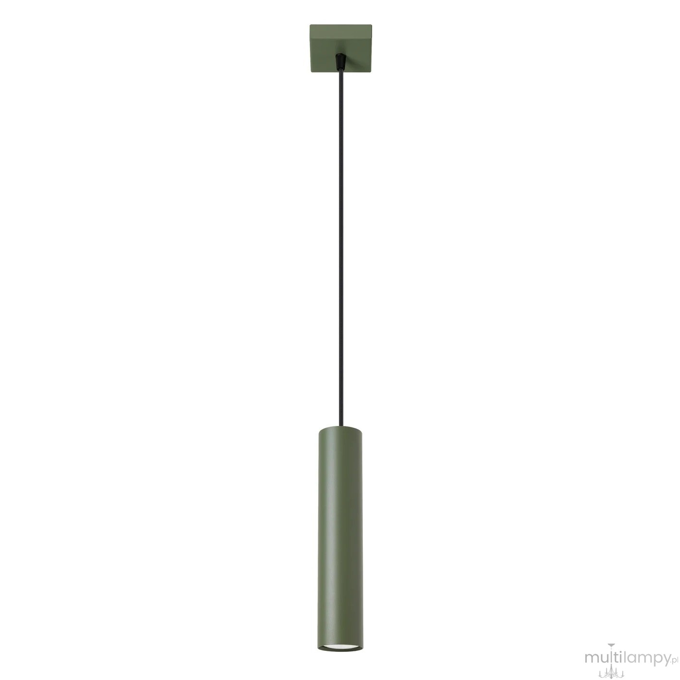 Lagos lampa wisząca GU10 zielona oliwka SL.1484