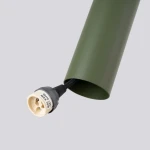 Lagos lampa wisząca 2xGU10 zielona oliwka SL.1485