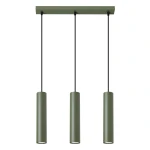 Lagos lampa wisząca 3xGU10 zielona oliwka SL.1486