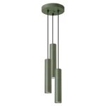 Lagos lampa wisząca 3xGU10 zielona oliwka SL.1487