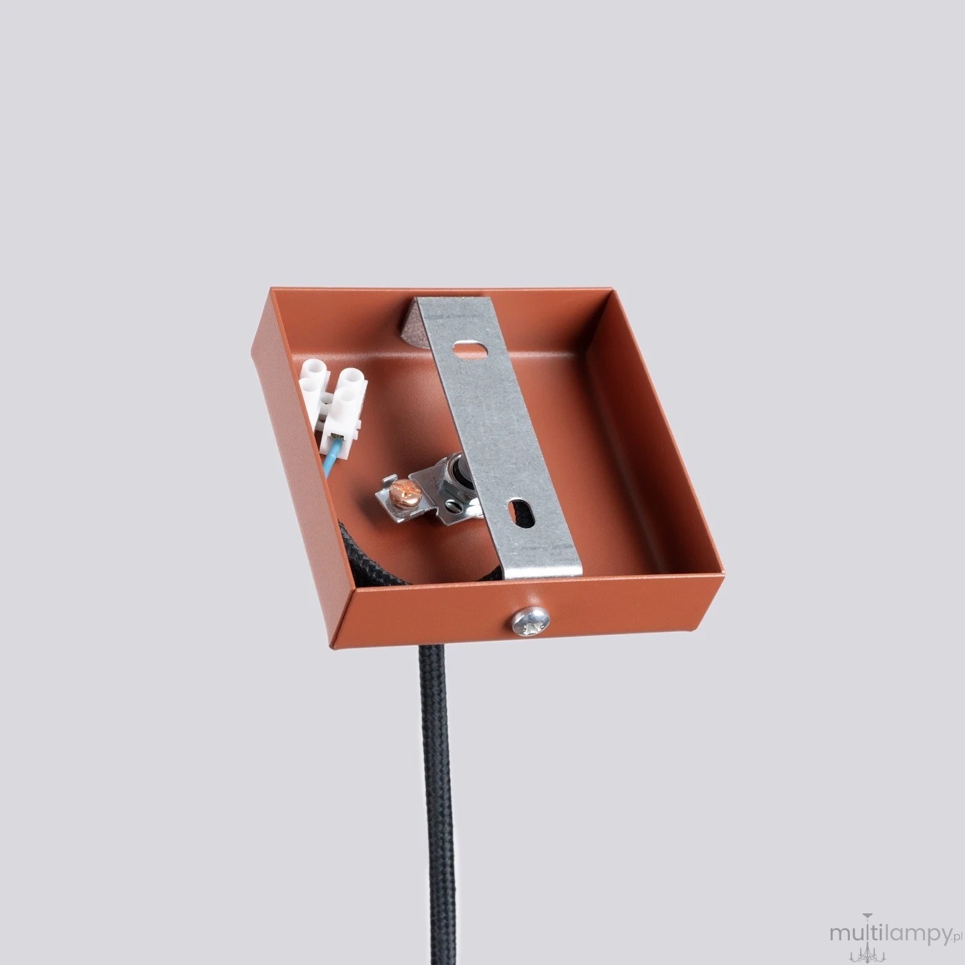 Lagos lampa wisząca GU10 ochra czerwona SL.1489