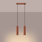 Lagos lampa wisząca 2xGU10 ochra czerwona SL.1490