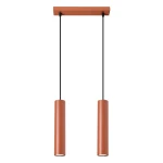 Lagos lampa wisząca 2xGU10 ochra czerwona SL.1490