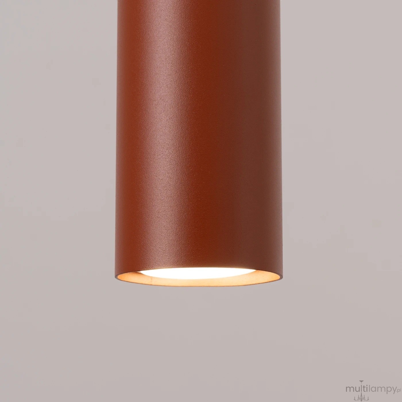 Lagos lampa wisząca 3xGU10 ochra czerwona SL.1491