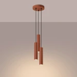 Lagos lampa wisząca 3xGU10 ochra czerwona SL.1492