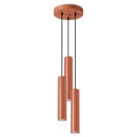 Lagos lampa wisząca 3xGU10 ochra czerwona SL.1492