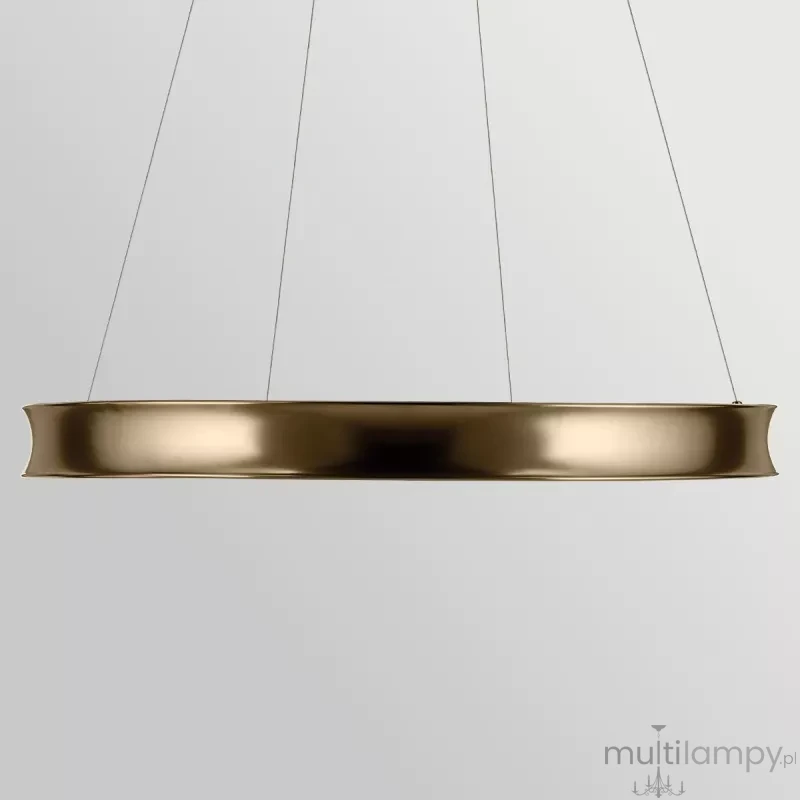 Larousse XL lampa wisząca LED 110W szampański brąz KL-LAROUSSE-LED-L-CPZ