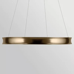 Larousse XL lampa wisząca LED 110W szampański brąz KL-LAROUSSE-LED-L-CPZ